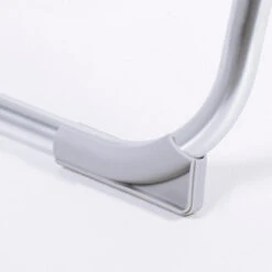 AKTIVE - Chaise Pliante Haute Avec Dossier Haut Réglable 5 Positions, Gris -Camping Soldes aktive chaise pliante haute avec dossier haut reglable 5 positions gris 6