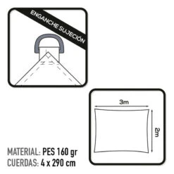 Auvent Rectangulaire En Polyester Aktive Garden Coloris Blanc 6 Auvent Rectangulaire En Polyester Aktive Garden Coloris Blanc -Camping Soldes auvent rectangulaire en polyester aktive garden coloris blanc 2