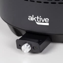 Barbecue Rond Noir Sans Fumée 2 En 1 Ø34 Cm Aktive -Camping Soldes barbecue rond noir sans fumee 2 en 1 o34 cm aktive 4