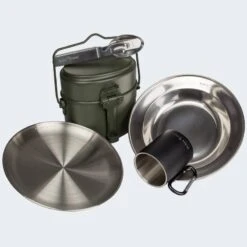 Batterie De Cuisine De Camping, Assiette Plate & Creuse, Couverts Et Tasse Set 9 Batterie De Cuisine De Camping, Assiette Plate & Creuse, Couverts Et Tasse Set -Camping Soldes batterie de cuisine de camping assiette plate and creuse couverts et tasse set 2