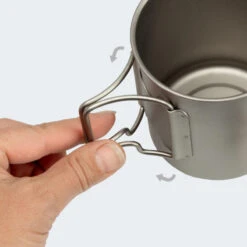 Batterie De Cuisine De Camping Set | Casseroles + Fourchette/Cuillère | Titane 12 Batterie De Cuisine De Camping Set | Casseroles + Fourchette/Cuillère | Titane -Camping Soldes batterie de cuisine de camping set casseroles fourchettecuillere titane 5