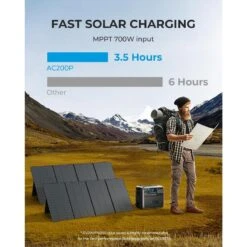 BLUETTI AC200P Générateur Solaire 2000Wh/2000W Pour Camping-car, Maison 9 BLUETTI AC200P Générateur Solaire 2000Wh/2000W Pour Camping-car, Maison -Camping Soldes bluetti ac200p generateur solaire 2000wh2000w pour camping car maison 3