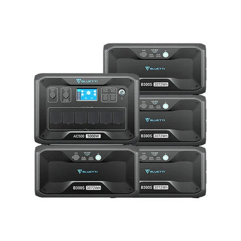 BLUETTI Générateur Électrique AC500+B300S 3072Wh LiFePO4 Batterie Pour Maison 4 BLUETTI Générateur Électrique AC500+B300S 3072Wh LiFePO4 Batterie Pour Maison – Image 4