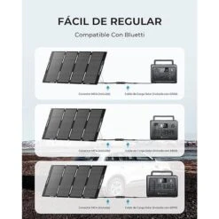 BLUETTI Panneau Solaire MP200 Pour Camping, Jardin, Voyage 6 BLUETTI Panneau Solaire MP200 Pour Camping, Jardin, Voyage -Camping Soldes bluetti panneau solaire mp200 pour camping jardin voyage 2