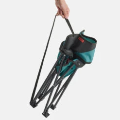 Quechua CHAISE BASSE PLIANTE DE CAMPING MH100 Bleue 12 Quechua CHAISE BASSE PLIANTE DE CAMPING MH100 Bleue -Camping Soldes chaise basse pliante de camping mh100 bleue 2