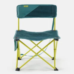 Quechua CHAISE BASSE PLIANTE DE CAMPING MH100 Jaune -Camping Soldes chaise basse pliante de camping mh100 jaune 4
