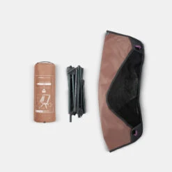 Quechua CHAISE BASSE PLIANTE DE CAMPING MH500 MARRON 12 Quechua CHAISE BASSE PLIANTE DE CAMPING MH500 MARRON -Camping Soldes chaise basse pliante de camping mh500 marron 2