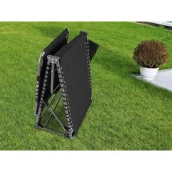 Chaise Longue Torget - Transat - Bain De Soleil 190x60x30 Cm - 150 Kg - Pliable -Camping Soldes chaise longue torget transat bain de soleil 190x60x30 cm 150 kg pliable 6