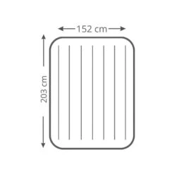 Intex Downy Queen Airbed - Lit Gonflable - 203x152x25cm - Avec Accessoires 8 Intex Downy Queen Airbed - Lit Gonflable - 203x152x25cm - Avec Accessoires -Camping Soldes downy queen airbed lit gonflable 203x152x25cm avec accessoires 3