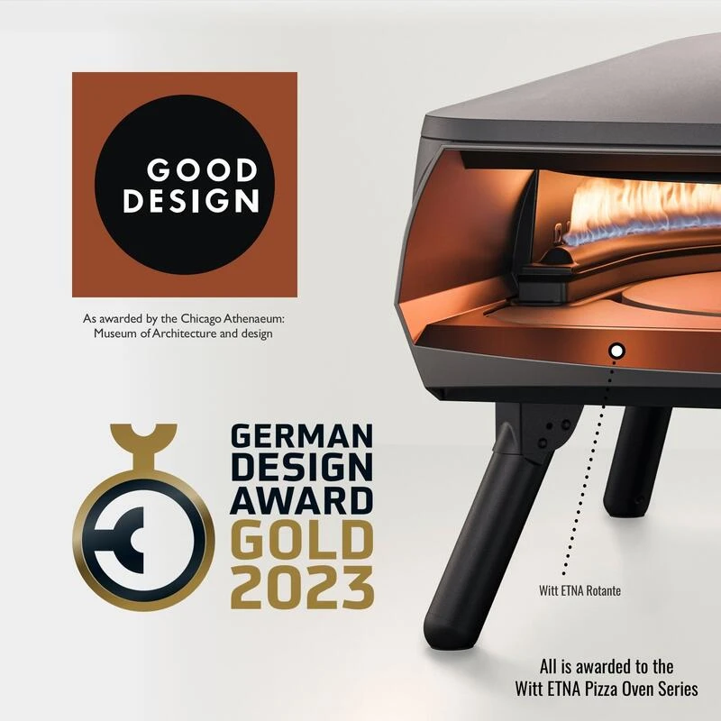 Four à Pizza WITT ETNA Modèle Rotante - Graphite FR 5 Four à Pizza WITT ETNA Modèle Rotante - Graphite FR – Image 5