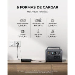 Générateur Solaire BLUETTI EB55 Avec Panneau Solaire PV120S Pour Camping -Camping Soldes generateur solaire bluetti eb55 avec panneau solaire pv120s pour camping 3