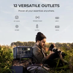 Générateur Solaire BLUETTI EB70 716Wh 9 Générateur Solaire BLUETTI EB70 716Wh -Camping Soldes generateur solaire bluetti eb70 716wh 2