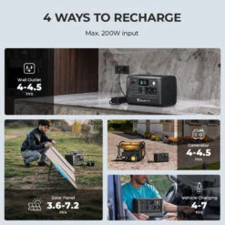 Générateur Solaire BLUETTI EB70 716Wh 10 Générateur Solaire BLUETTI EB70 716Wh -Camping Soldes generateur solaire bluetti eb70 716wh 3