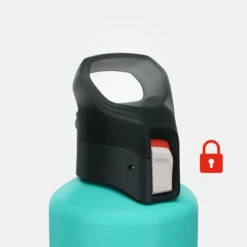 Quechua Gourde Alu 1L Avec Bouchon à Ouverture Rapide Pour La Randonnée - Vert 13 Quechua Gourde Alu 1L Avec Bouchon à Ouverture Rapide Pour La Randonnée - Vert -Camping Soldes gourde alu 1l avec bouchon a ouverture rapide pour la randonnee vert 3