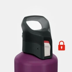 Quechua Gourde Alu 1L Avec Bouchon à Ouverture Rapide Pour La Randonnée - Violet 13 Quechua Gourde Alu 1L Avec Bouchon à Ouverture Rapide Pour La Randonnée - Violet -Camping Soldes gourde alu 1l avec bouchon a ouverture rapide pour la randonnee violet 3