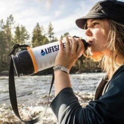 GOURDE FILTRANTE PURIFICATEUR D'EAU - LIFESAVER 6000UF - 750 ML - 6000L FILTRÉS -Camping Soldes gourde filtrante purificateur deau lifesaver 6000uf 750 ml 6000l filtres 3