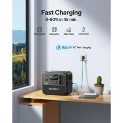 Kit Générateur Solaire BLUETTI AC70+PV120, 768Wh/1000W LiFePO4 Pour Le Camping -Camping Soldes kit generateur solaire bluetti ac70pv120 768wh1000w lifepo4 pour le camping 3