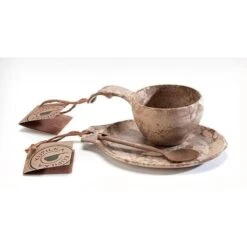 Kupilka Boîte-cadeau-Tasse, Cuillère Et Assiette-Original (Marron) -Camping Soldes kupilka boite cadeau tasse cuillere et assiette original marron 5