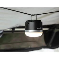Lampe De Camping LED - Tarfala - Rechargeable USB - Autonomie 110h - Noir -Camping Soldes lampe de camping led tarfala rechargeable usb autonomie 110h noir 2