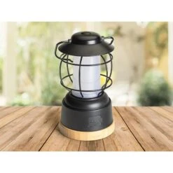 Lampe Lanterne De Camping LED Kiruna Jord - Rechargeable - USB - Bambou - Rétro -Camping Soldes lampe lanterne de camping led kiruna jord rechargeable usb bambou retro 6