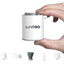 Luvego MINI PUMP - Pompe à Air - Lanterne 400 ML - 3-en-1