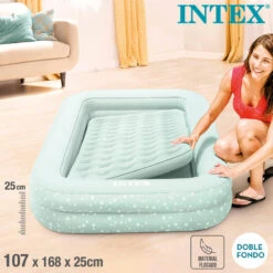 Matelas Gonflable - Intex Kidz - Matelas Gonflable Pour Enfants - 1 Personne 11 Matelas Gonflable - Intex Kidz - Matelas Gonflable Pour Enfants - 1 Personne -Camping Soldes matelas gonflable intex kidz matelas gonflable pour enfants 1 personne 4