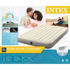 Matelas Gonflable - Intex Single-High -2 Personnes 9 Matelas Gonflable - Intex Single-High -2 Personnes -Camping Soldes matelas gonflable intex single high 2 personnes 4
