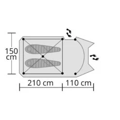 Origin Outdoors Tent - Confortable - 2 Personnes -Camping Soldes origin outdoors tent confortable 2 personnes 3