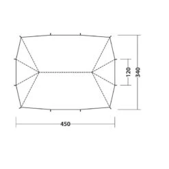 Robens Tarp PRS Twin Summit -Camping Soldes robens tarp prs twin summit 3