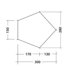 Robens Tarp Trail Wing -Camping Soldes robens tarp trail wing 3