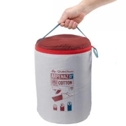 Quechua SAC DE COUCHAGE EN COTON POUR LE CAMPING - ARPENAZ 0° COTON 19 Quechua SAC DE COUCHAGE EN COTON POUR LE CAMPING - ARPENAZ 0° COTON -Camping Soldes sac de couchage en coton pour le camping arpenaz 0 coton 9