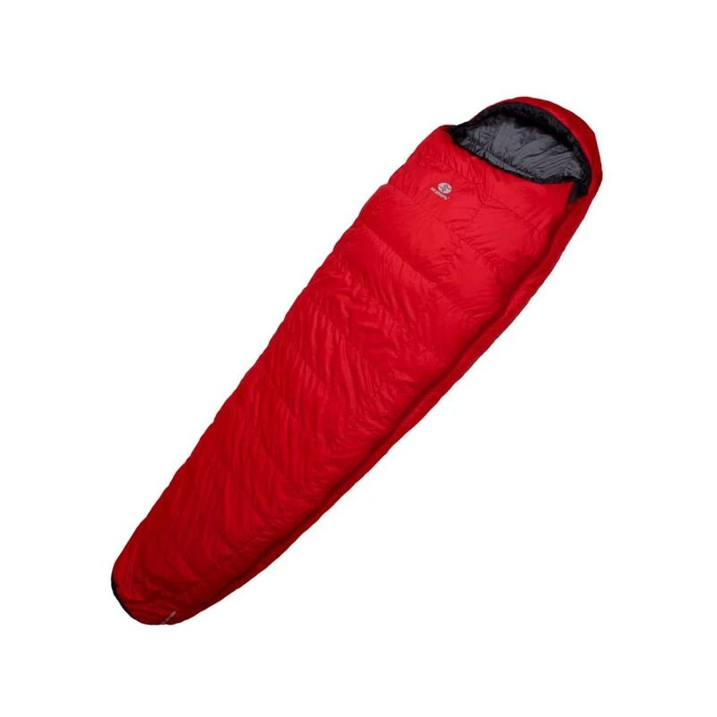 Sac De Couchage Momie Trekking Rimo III 600 - Gauche 200 Cm - Rouge - Adultes 2 Sac De Couchage Momie Trekking Rimo III 600 - Gauche 200 Cm - Rouge - Adultes – Image 2