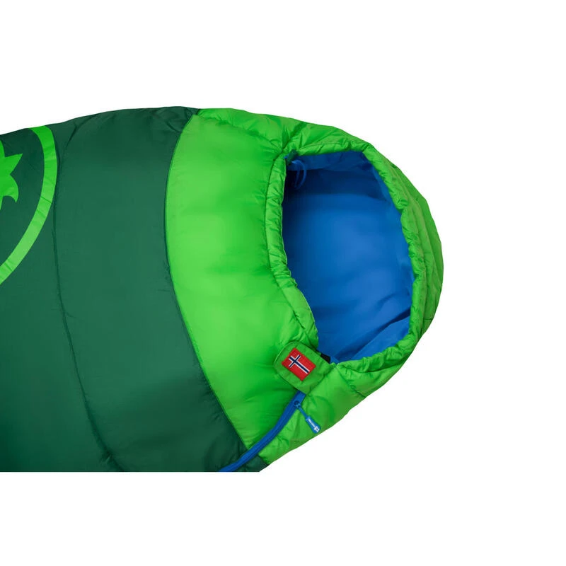 TROLLKIDS Sac De Couchage Pour Enfants Fjell Dreamer Vert Foncé / Bleu Moyen 4 TROLLKIDS Sac De Couchage Pour Enfants Fjell Dreamer Vert Foncé / Bleu Moyen – Image 4