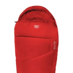 HIGHLANDER Sac De Couchage Sleepline 350 Momie 4°C Rouge -Camping Soldes sac de couchage sleepline 350 momie 4c rouge 4
