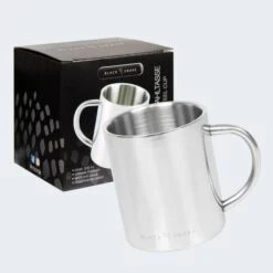 Set De Couverts De Camping & Tasse Thermique Inox | 2 Personnes -Camping Soldes set de couverts de camping and tasse thermique inox 2 personnes 3