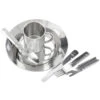 Set De Couverts De Camping, Assiette Creuse & Tasse Thermique Inox | 1 Personne