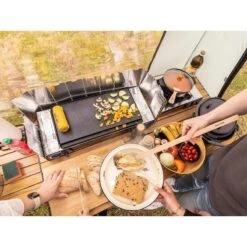 Set Réchaud à Gaz 2 Feux - Skandika Brann - Camping - Allumage Piezo - Mallette -Camping Soldes set rechaud a gaz 2 feux skandika brann camping allumage piezo mallette 4