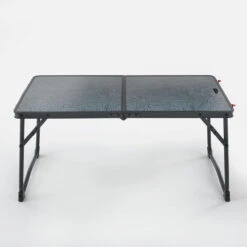 Quechua TABLE BASSE PLIANTE DE CAMPING - MH100 - GRISE 11 Quechua TABLE BASSE PLIANTE DE CAMPING - MH100 - GRISE -Camping Soldes table basse pliante de camping mh100 grise 2