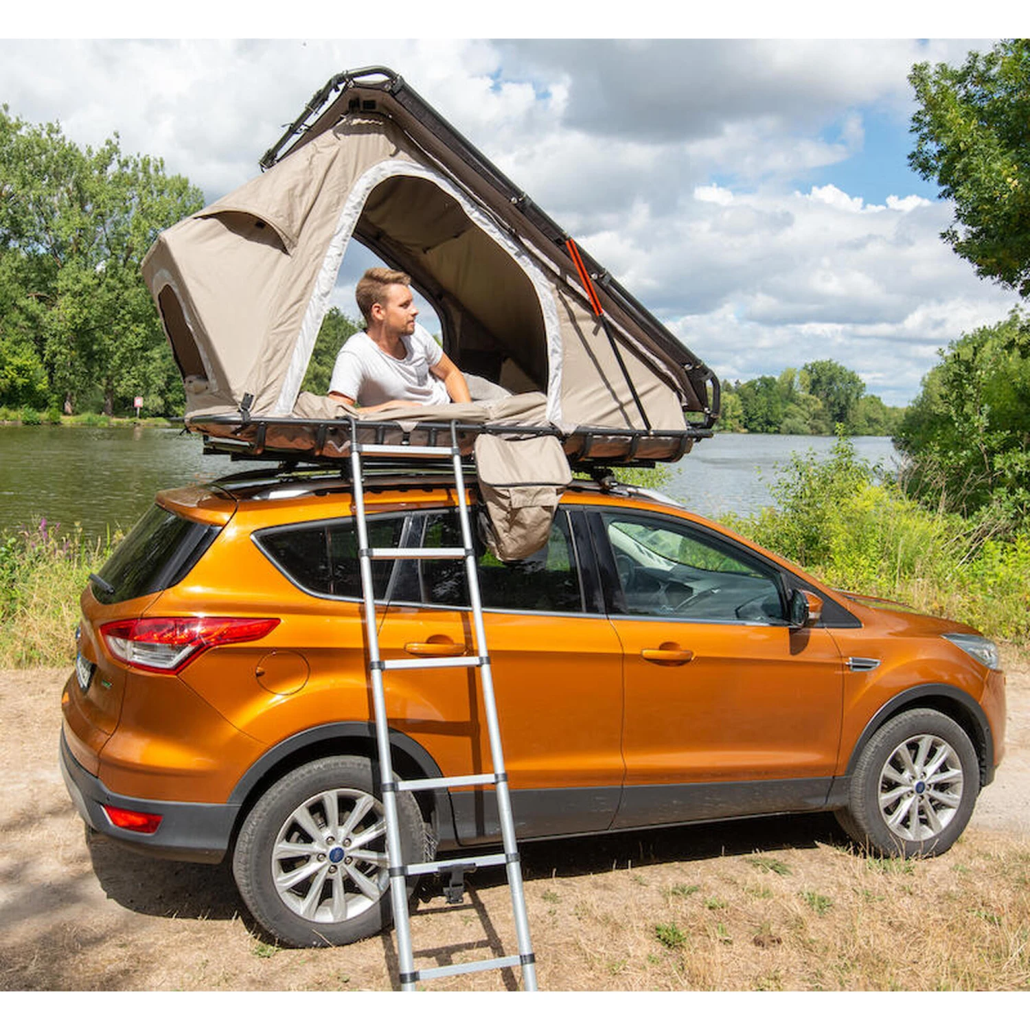 Tambu YANO Tente De Toit Pour 2 Personnes 2 Tambu YANO Tente De Toit Pour 2 Personnes – Image 2