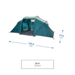 Quechua Tente à Arceaux De Camping - Arpenaz 4.2 - 4 Personnes - 2 Chambres 13 Quechua Tente à Arceaux De Camping - Arpenaz 4.2 - 4 Personnes - 2 Chambres -Camping Soldes tente a arceaux de camping arpenaz 42 4 personnes 2 chambres 3