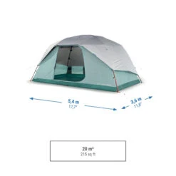 Quechua Tente à Arceaux De Camping - Arpenaz 6 ULTRAFRESH - 6 Personnes - -Camping Soldes tente a arceaux de camping arpenaz 6 ultrafresh 6 personnes 2