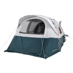 Quechua Tente à Arceaux De Camping - Arpenaz 6.3 F&B - 6 Personnes - 3 Chambres -Camping Soldes tente a arceaux de camping arpenaz 63 f and b 6 personnes 3 chambres 5