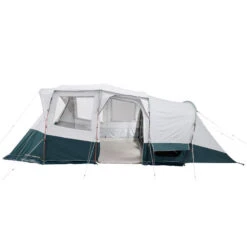 Quechua Tente à Arceaux De Camping - Arpenaz 6.3 F&B - 6 Personnes - 3 Chambres -Camping Soldes tente a arceaux de camping arpenaz 63 f and b 6 personnes 3 chambres 7