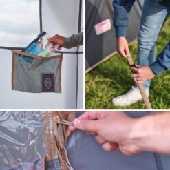 Tente Coleman 8 Personnes Octagon Gris 12 Tente Coleman 8 Personnes Octagon Gris -Camping Soldes tente coleman 8 personnes octagon gris 5