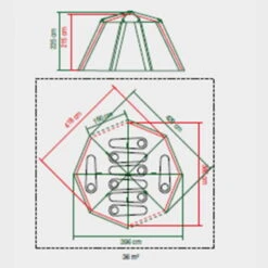 Tente Coleman 8 Personnes Octagon Gris 13 Tente Coleman 8 Personnes Octagon Gris -Camping Soldes tente coleman 8 personnes octagon gris 6