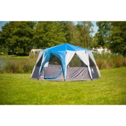 Tente Coleman Octagon 8 (Bleue) 11 Tente Coleman Octagon 8 (Bleue) -Camping Soldes tente coleman octagon 8 bleue 4