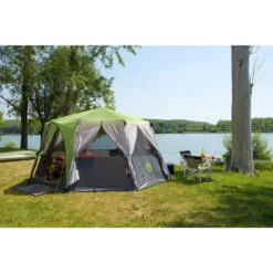 Tente Coleman Octagon 8 (Verte) 8 Tente Coleman Octagon 8 (Verte) -Camping Soldes tente coleman octagon 8 verte 2