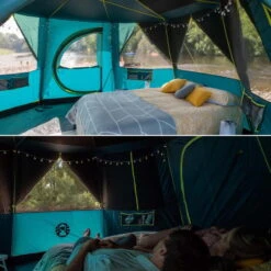 Tente Coleman Octagon Blackout 8 11 Tente Coleman Octagon Blackout 8 -Camping Soldes tente coleman octagon blackout 8 4