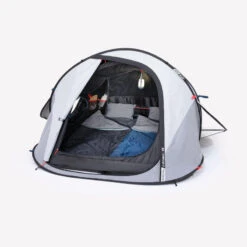 Quechua Tente De Camping - 2 SECONDS - 2 Places - Fresh & Black 13 Quechua Tente De Camping - 2 SECONDS - 2 Places - Fresh & Black -Camping Soldes tente de camping 2 seconds 2 places fresh and black 3