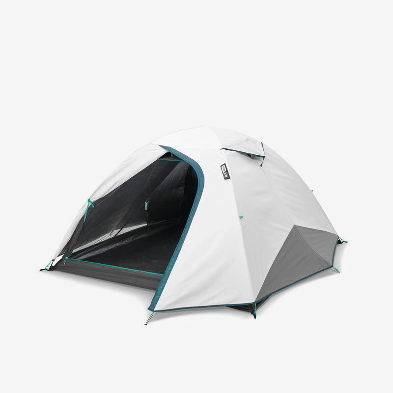 Quechua Tente De Camping - MH100 - 3 Places - Fresh & Black 1 Quechua Tente De Camping - MH100 - 3 Places - Fresh & Black